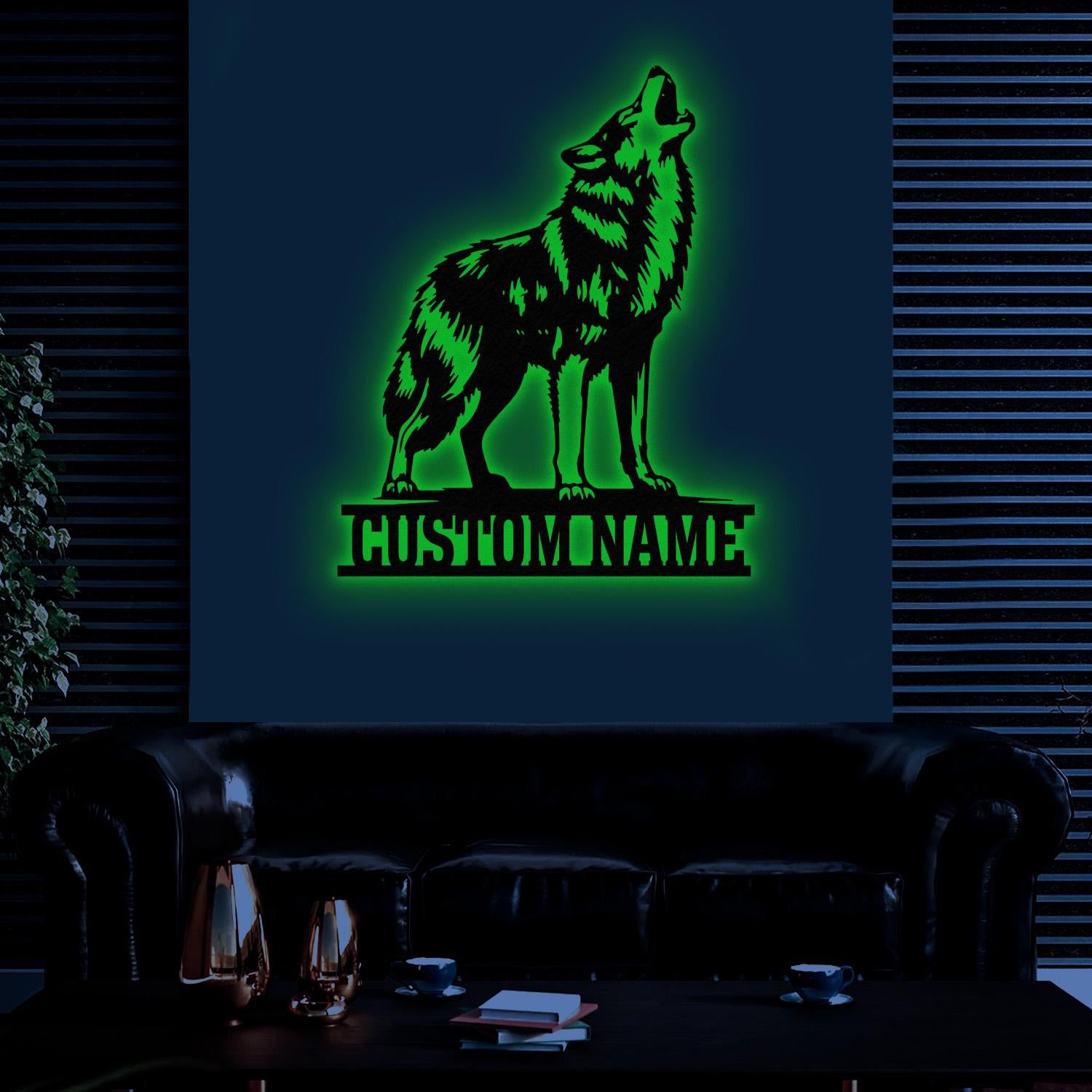 Custom Metal Great Dane Sign with Led Light, Great Dane Dog Name Gift, Gift For Dog Lover, Dog Monogram Metal Sign, Dog Mom Gift