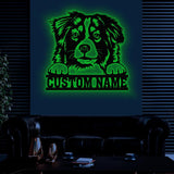 Custom Metal Australian Shepherd Sign, Australian Shepherd Family Name Gift, Gift For Dog Lover, Dog Monogram Metal Sign, Dog Mom Gifts