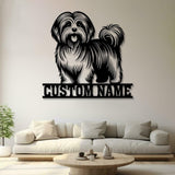 Custom Metal Havanese Sign, Havanese Family Name Gift, Gift For Dog Lover, Dog Monogram Metal Sign, Dog Mom Gifts, Havanese Lovers Gift