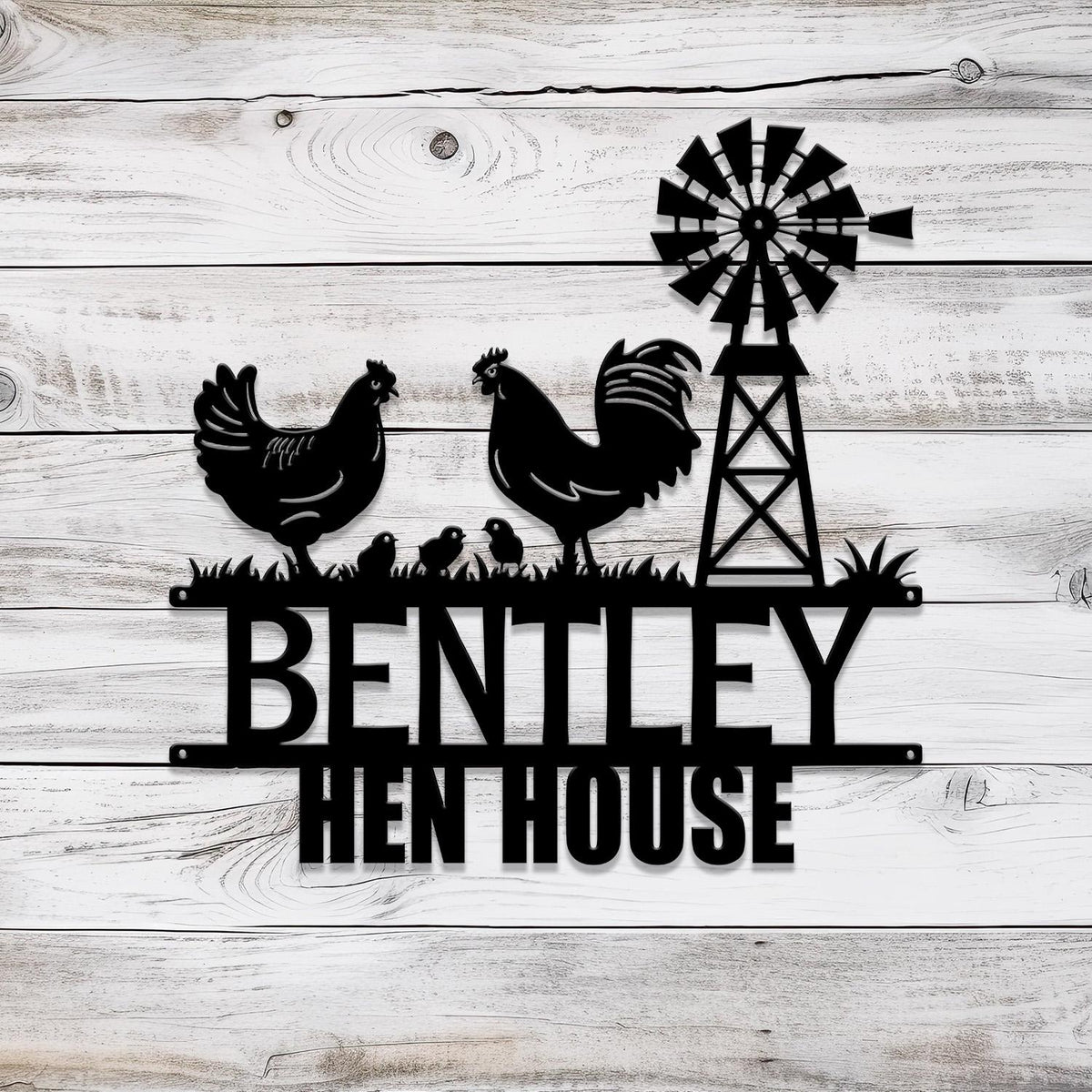 Custom Metal Signs, Chicken Coop Sign, Personalized Chicken Farm Sign, Farm Coop Sign, Family Name Chicken Coop Sign, Hen House Sign