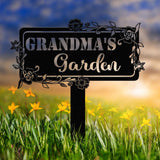 Personalized Bear Family Metal Address Stake, Modern Address Sign, Custom House Numbers, Metal Address Sign, Address Numbers, Road Address