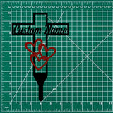 Personalized Heart Memorial Plaque Stake, Memorial Gifts for Loss of Mother, Memorial Sign, In Loving Memory Gift, Gift Loss Of Father, Mom