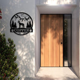 Rhodesian Ridgeback Metal Sign, Custom Dog Name Sign, Dog Memorial Gift, Rhodesian Ridgeback Wall Decor, Dog Lovers Wall Art, Pet Lover Gift