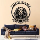 Dachshund Metal Sign, Custom Dog Name Sign, Dog Memorial Gift, Dachshund Wall Decor, Dog Lovers Wall Art, Pet Lover Gift, Dog Mom Gifts