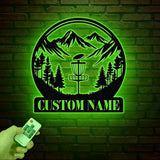 Custom Beach Palm Tree Sign,Metal Beach House Sign,Personalized Name Beach Sign,Nautical Decor,Lake House Sign Decor,Beach Sunset Wall Art