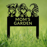 Personalized Garden Gnome Yard Stake, Custom Gnome Gifts, Gnome Metal Art, Yard Decor, Outdoor Lawn Decor, Garden Decor, Front Porch Decor