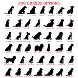 Custom Metal Dog Address Sign, Dog Breed Metal Address Sign, Personalized House Number Sign, Address Plaque, Dog Decor, Front Door Sign,