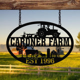 Personalized Farmhouse Sign, Metal Farm Sign, Custom metal farm name sign, Metal Barn Sign, Ranch Metal Sign, Farmer Gift, Barn Gate Plaque
