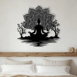 Fairy Metal Wall Art, Butterfly Swing Fairy Silhouette, Whimsical Garden Decor, Magical Girl Room Sign, Outdoor Fantasy Metal Artwork