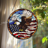 Our Lady of Guadalupe Stained Glass Suncatcher, Virgin Mary Window Hanging, Catholic Rose Decor, Religious Glass Panel, Prayer Gift