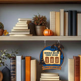 Fantasy Dragon Books Read Tracker Sign, Personalized Wooden Library Reading Counter, Custom Book Lover Gift, Magical Home Decor