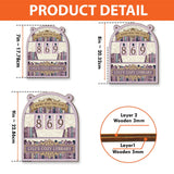 Vintage Book Tracker Sign, Personalized Reading Tracker, Library Decor, Book Lover Gift, Books Read This Year Counter, Reading Lover Gift