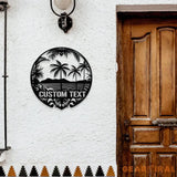 Island Dreams Metal Wall Art Housewarming Gif Personalize Metal Sign Island Metal Decor,Housewarming Island Wall art