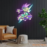 IT’S OKAY TO BE RAD Neon Sign x Acrylic Artwork