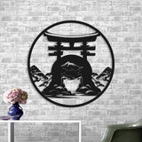 Japanese Metal Wall Art Bonsai Tree Metal Art Cherry Blossom Tree Metal Wall Art Japanese Inspired Metal Art Work Fathers Day Gift Idea | GearViral