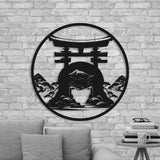 Japanese Metal Wall Art Bonsai Tree Metal Art Cherry Blossom Tree Metal Wall Art Japanese Inspired Metal Art Work Fathers Day Gift Idea | GearViral