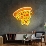 Joyful Pizza Led Neon Acrylic Artwork
