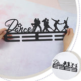 Latin Dance Medal Display Rack for Double Dance Medal Display Holder Male Iron Wall Mounted Hooks for 40+ Awards Sports Ribbon Holder Display Wall Hanging Dancers Gift | GearViral