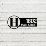 Letter Custom Address Sign - Custom Sign - Outdoor Metal Sign - House Numbers, Modern Address Sign, Free shipping, Metal Decor, Monogram
