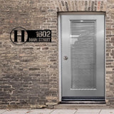 Letter Custom Address Sign - Custom Sign - Outdoor Metal Sign - House Numbers Modern Address Sign Free shipping Metal