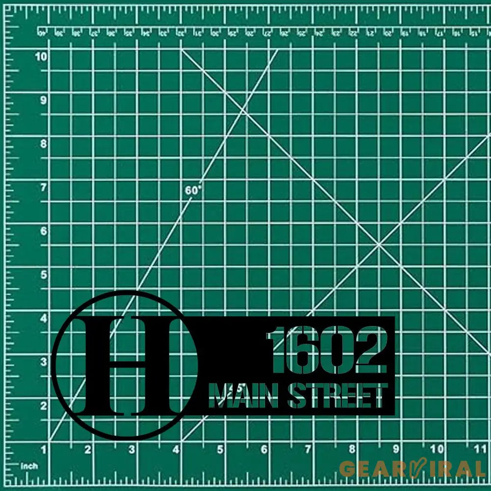 Letter Custom Address Sign - Custom Sign - Outdoor Metal Sign - House Numbers Modern Address Sign Free shipping Metal