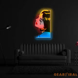 ’Life is Tragic’ Neon x Acrylic Artwork