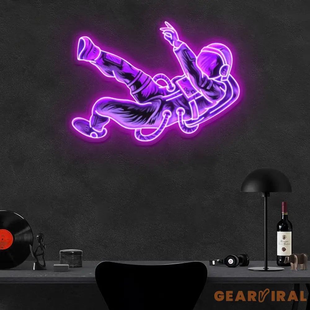 ’Lost In Space’ Neon x Acrylic Artwork