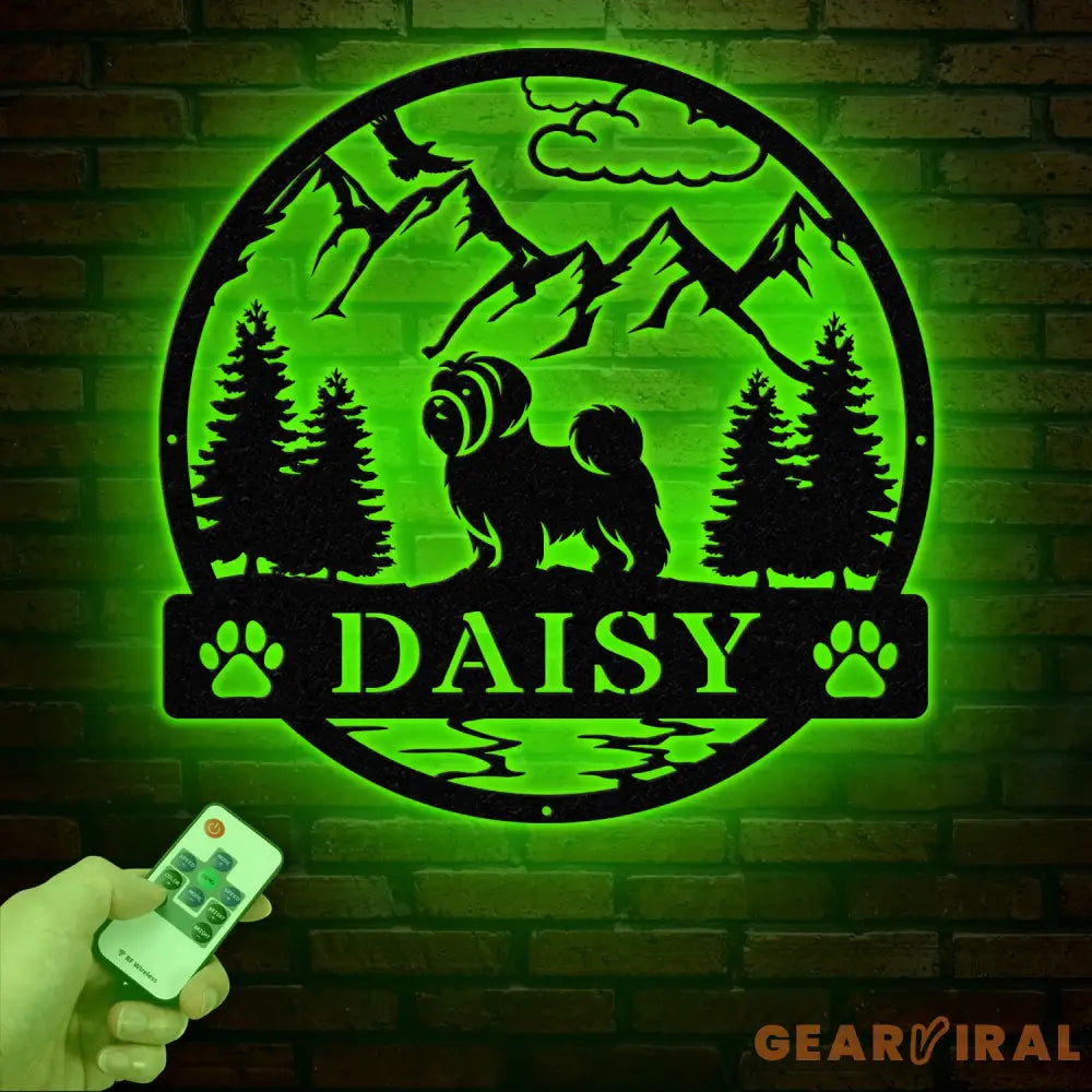 Maltese Metal Sign Custom Dog Name Sign Dog Memorial Gift Maltese Wall Decor Dog Lovers Wall Art Pet Lover Gift Dog Mom