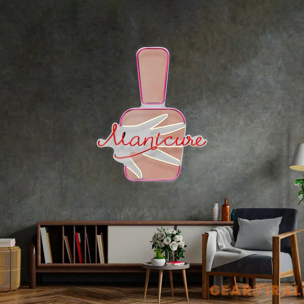 Manicure LED Neon Sign Light Pop Art