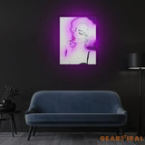 Marilyn Monroe Neon x Acrylic Artwork