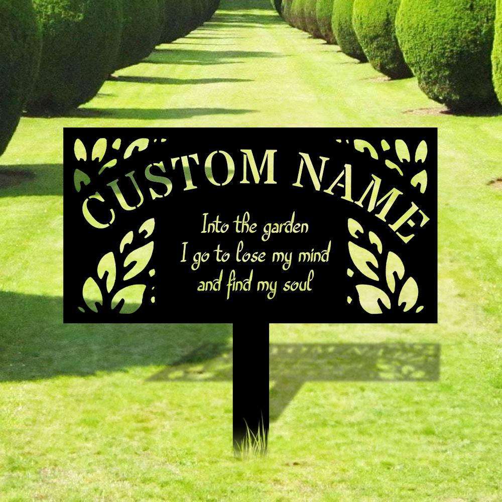 Memorial Remembering Plaque with Stake, Personalized Metal Garden Marker, Memorial Metal Sign, Sympathy Gift, Grave Marker, Memorial Stake
