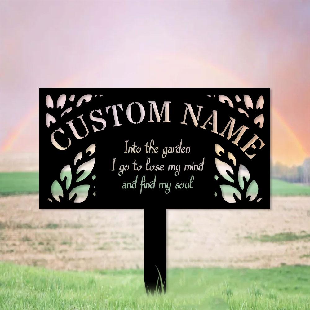 Memorial Remembering Plaque with Stake, Personalized Metal Garden Marker, Memorial Metal Sign, Sympathy Gift, Grave Marker, Memorial Stake