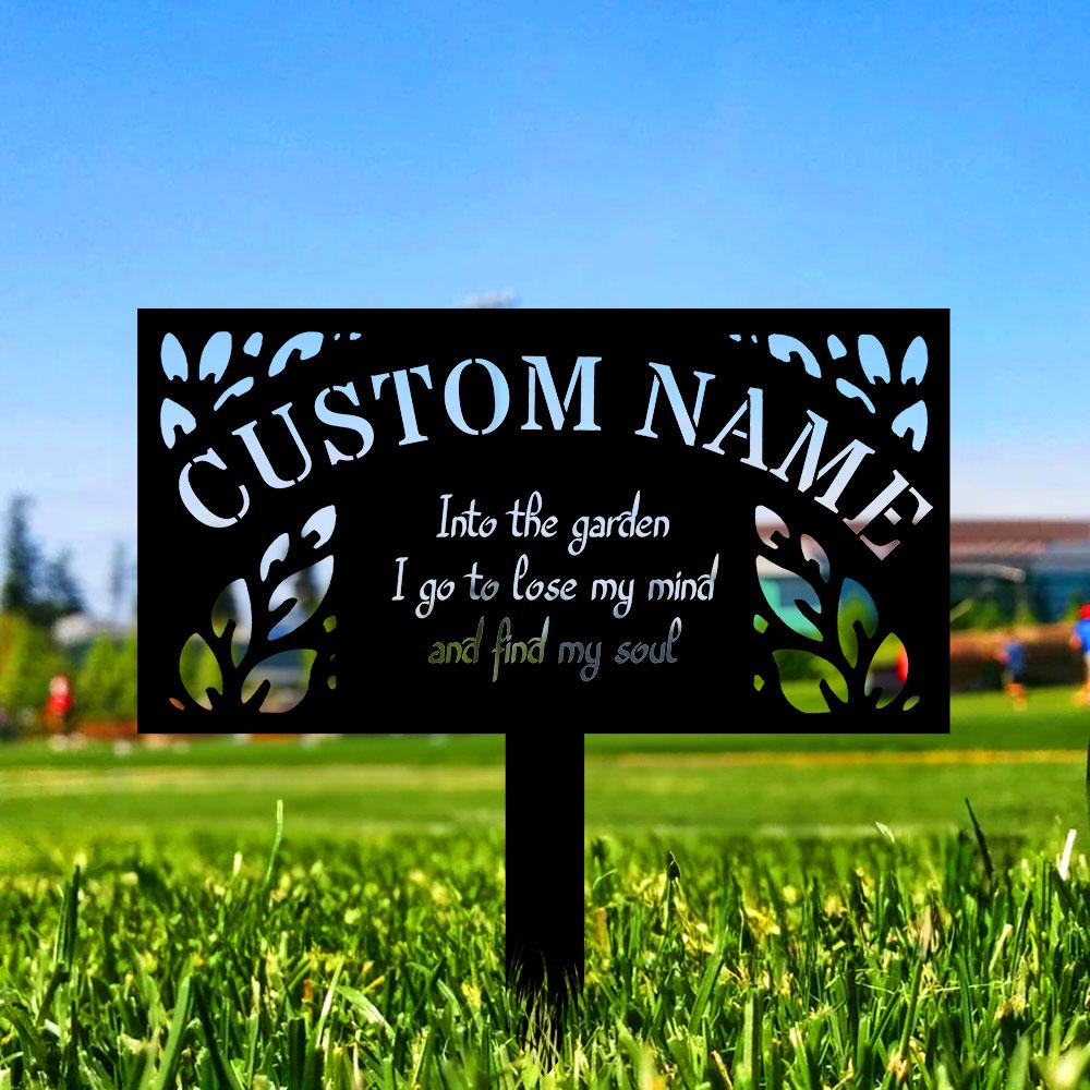 Memorial Remembering Plaque with Stake, Personalized Metal Garden Marker, Memorial Metal Sign, Sympathy Gift, Grave Marker, Memorial Stake