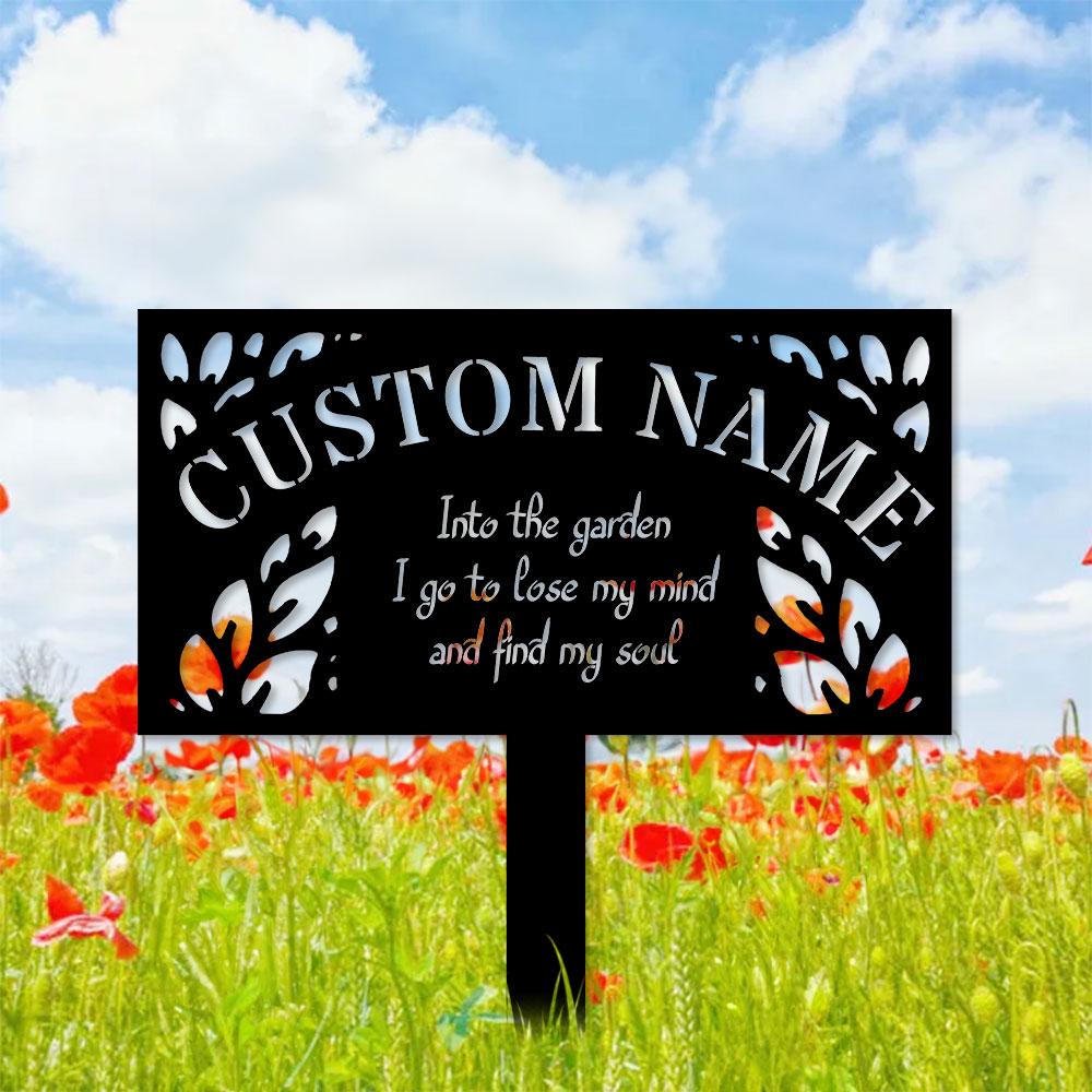 Memorial Remembering Plaque with Stake, Personalized Metal Garden Marker, Memorial Metal Sign, Sympathy Gift, Grave Marker, Memorial Stake