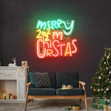Merry Christmas 2022 Neon Sign