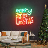 Merry Christmas 2022 Neon Sign
