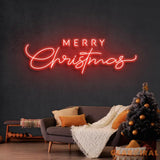 Merry Christmas Neon Sign