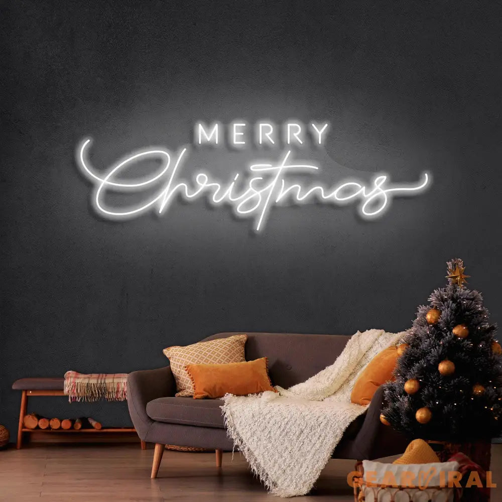 Merry Christmas Neon Sign