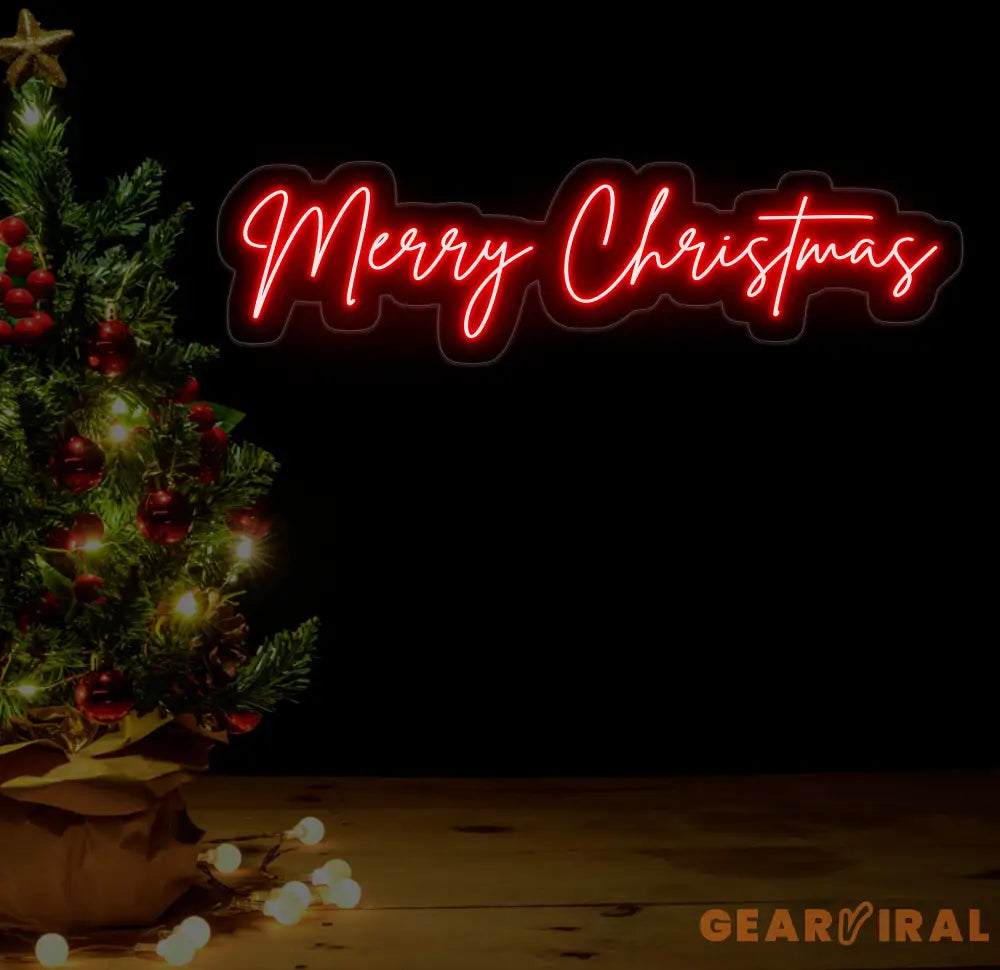 Merry Christmas Neon Sign Merry Christmas Led Sign Christmas Neon Light Christmas Quote Wall Art Christmas House Wall