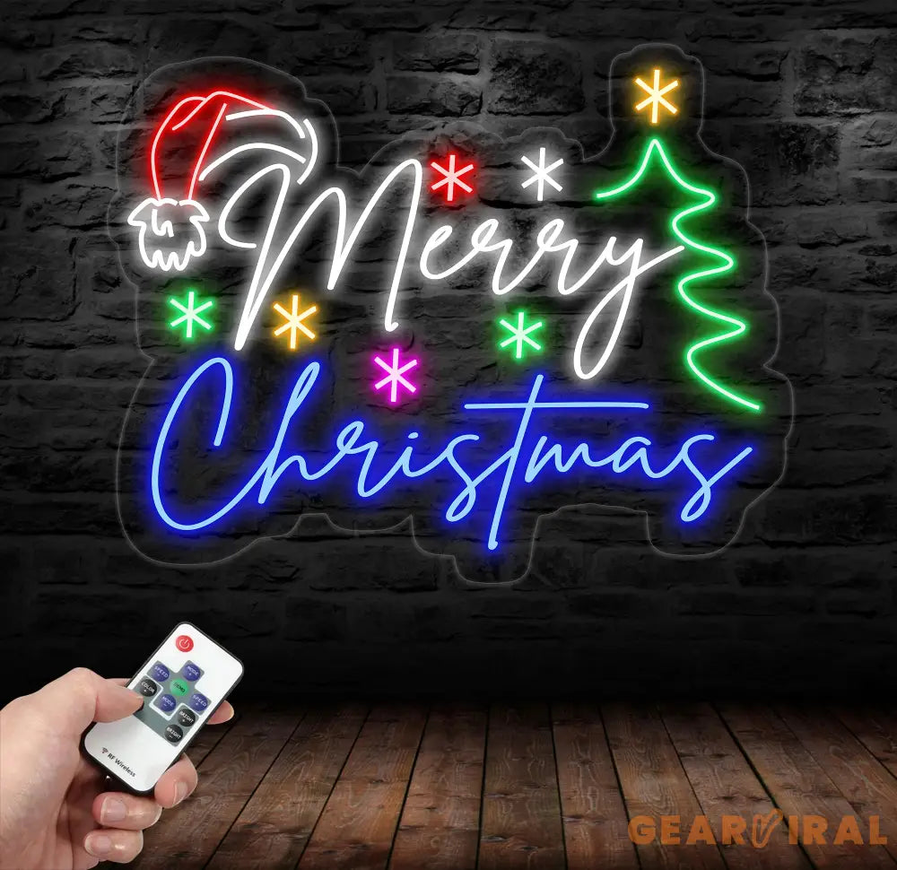 Merry Christmas Neon Sign Merry Christmas Led Sign Christmas Neon Light Christmas Quote Wall Art Christmas House Wall