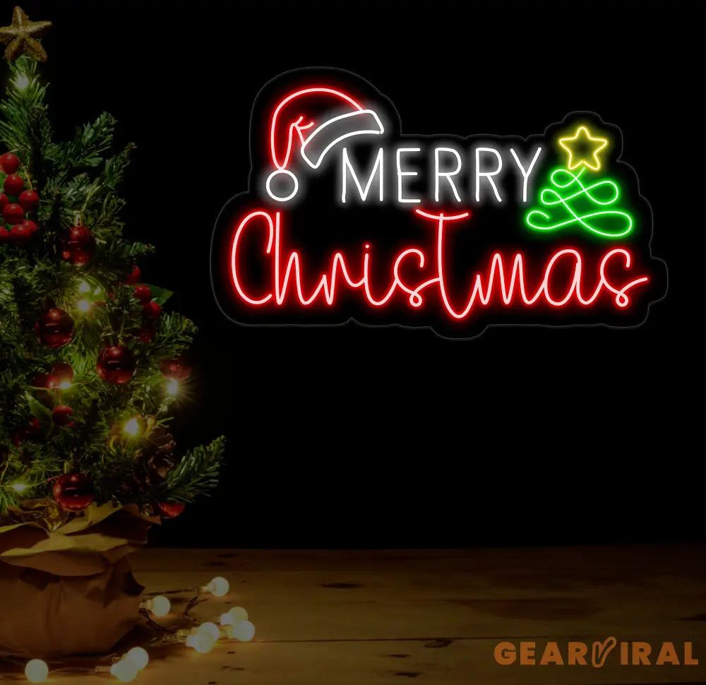 Merry Christmas Neon Sign Merry Christmas Led Sign Christmas Neon Light Christmas Quote Wall Art Christmas House Wall