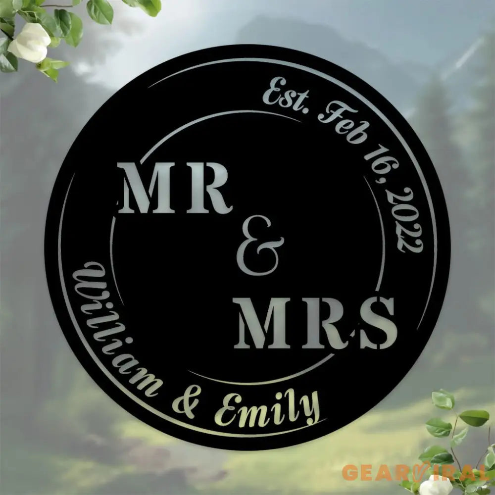 Metal Anniversary Sign Personalized Wedding Anniversary Gift For Couple Gift For Parents,Year Anniversary Sign,Metal