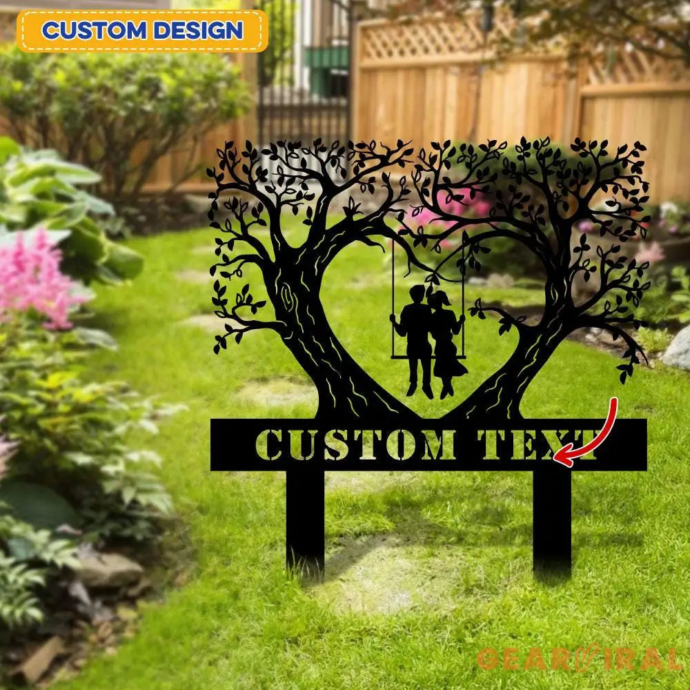 Metal Sign Bride and Groom Name Sign Personalized Name LED Lights Wedding Sign Outdoor Door Monogram Wedding Metal sign