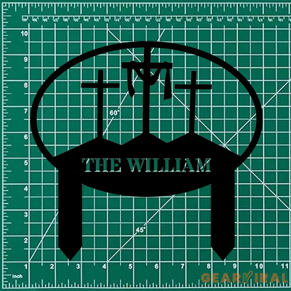 Metal Sign Christmas Nativity Yard Stake Personalized Family Name Yard Sign Garden Decor,Gift for Garden Lovers Gift