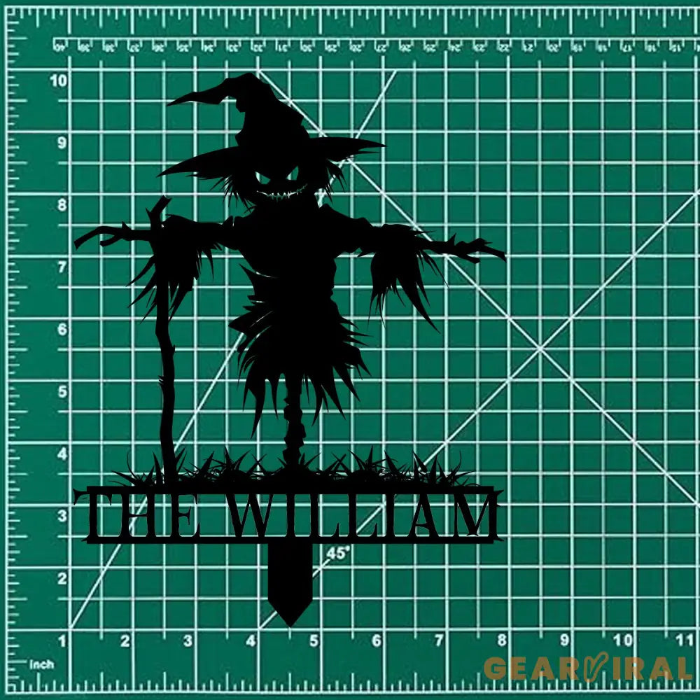 Metal Sign No Feathers Halloween Custom Name Metal Stake,Personalized Family Yard Sign Outdoor Door Garden Decor Gift