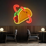 Mexico Taco Restaurant Artwork Led Neon Sign Light