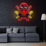 MiniBanana Neon Sign x Acrylic Artwork