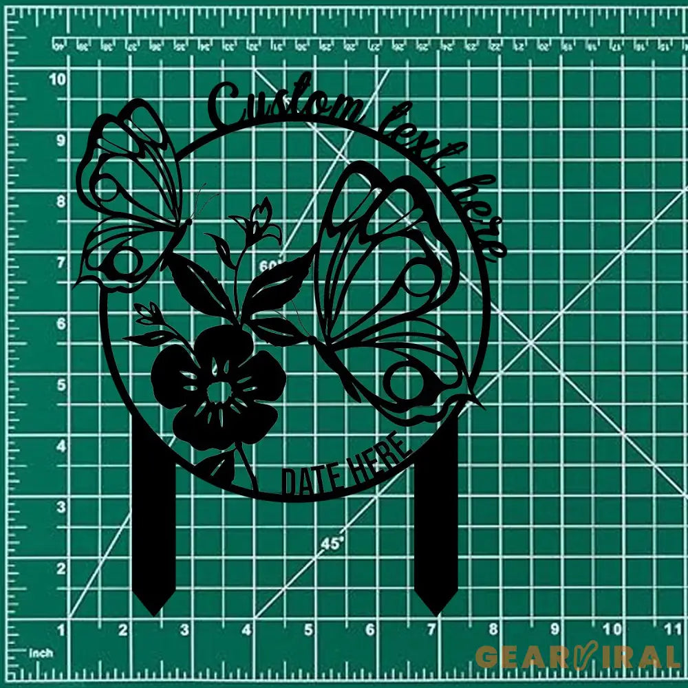 Mom Grandma Garden Sign Metal Stake Personalized Name Yard Sign Outdoor Door Garden Decor Metal Sign Garden Lovers