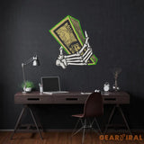 Money Hands Led Neon Acrylic Artwork
