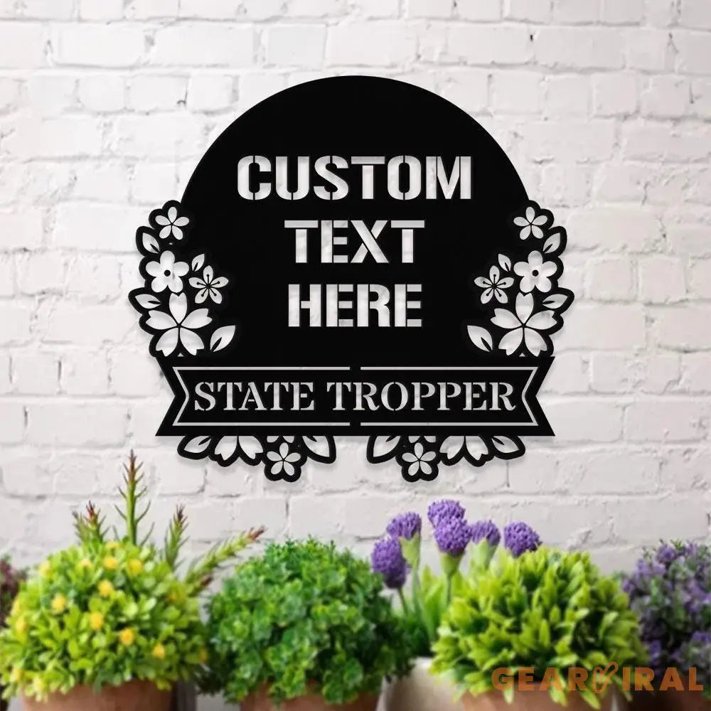 Monograms Address Number Family Name Metal Sign with LED Lights Family Name Metal Sign Family Wall Decor Personalized